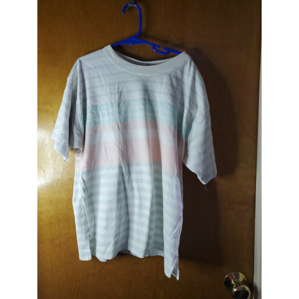 misses small Lizwear short sleeve shirt stripes